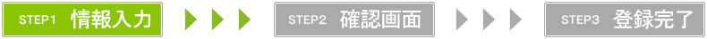STEP1 情報入力