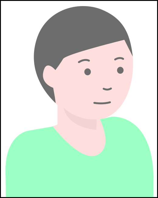 顔ランダム向き サンプル画像
